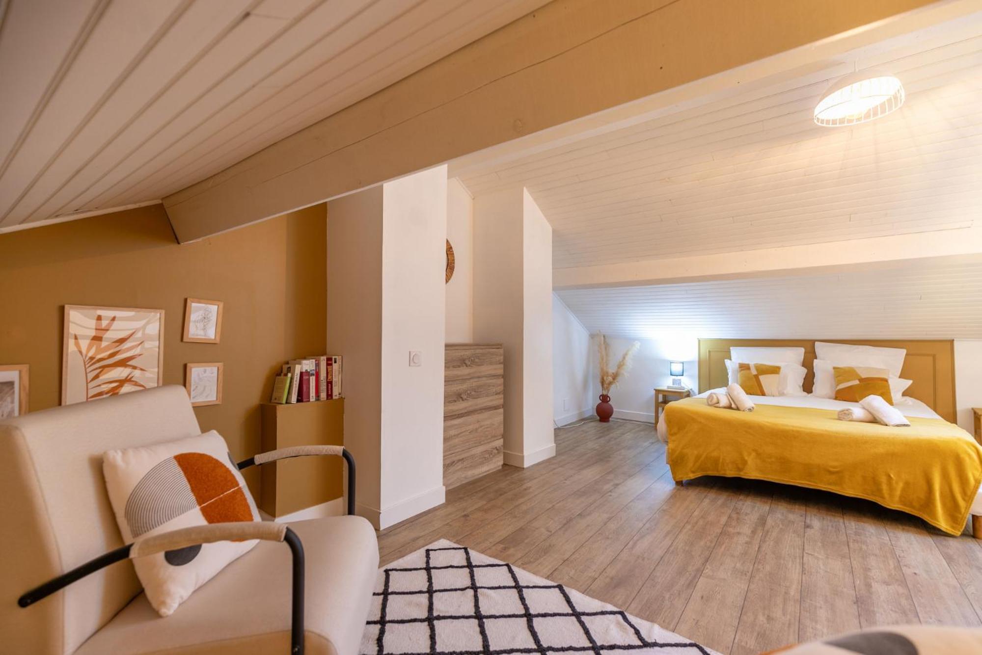 Le Boho - Charmant T3 Avec Climatisation Et Fibre Bergerac Luaran gambar